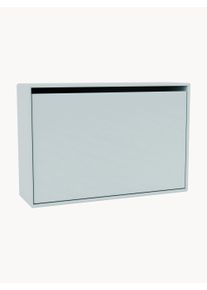 Montana Furniture Dřevěná skříňka na boty Hide Modrá Dřevo Š 70 cm, V 47 cm