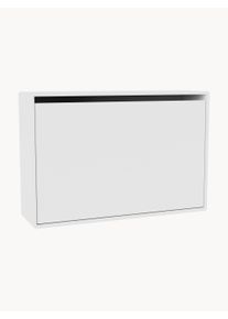 Montana Furniture Dřevěná skříňka na boty Hide Bílá Dřevo Š 70 cm, V 47 cm