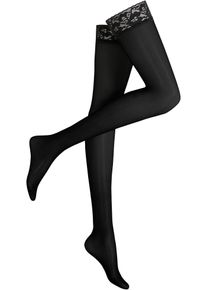 Podvazkov&eacute; punčoch&aacute;če 20 den | Čern&aacute; | Vel. 36/38 (S) | bonprix