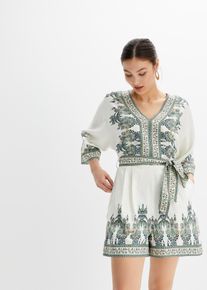 Overal s pod&iacute;lem lnu | B&eacute;žov&aacute; | Vel. 36 | visk&oacute;za| bonprix
