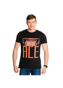 One Piece - T-Shirt Ace Eyes nera - M - Nero
