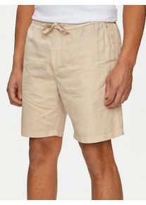 Pepe Jeans pánské béžové lněné šortky - 32 (804)