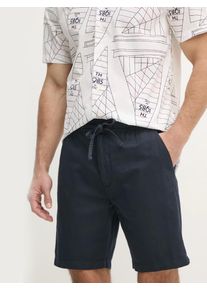 Pepe Jeans pánské tmavě modré lněné šortky - 31 (594)