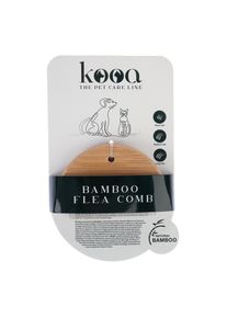 kooa hřeben na blechy z bambusu 10x6,7x1cm kočka pes