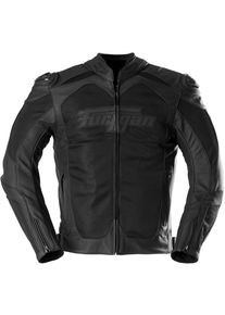 Furygan Speed Mesh Evo 3, textile/leather jacket , color: Black , size: L