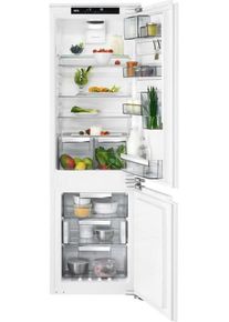 AEG SCE818E5TC Einbau Kühl-Gefrierkombination, Nischenhöhe: 178 cm, 245 L, Festtürtechnik, NoFrost, Flexi-Space, Schnellgefrieren, Clean Air Control