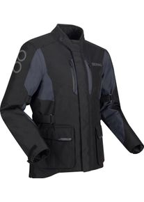 Bering Siberia, textile jacket waterproof , color: Black/Dark Grey , size: XL