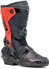 Sidi Rex, boots , color: Black/Neon-Red , size: 48 EU