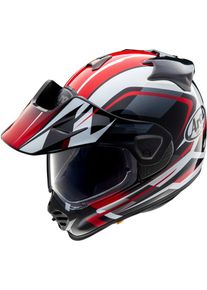Arai Tour-X5 Discovery, adventure helmet , color: Black/White/Red , size: S