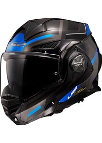 LS2 FF901 Advant X Spectrum, modular helmet , color: Black/Grey/Blue , size: XXL