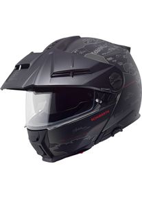 Schuberth E2 Atlas, flip up helmet , color: Matt Black/Dark Grey , size: XL (60/61)