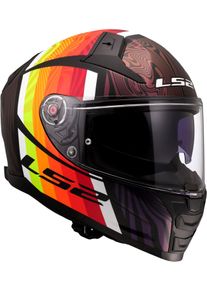 LS2 FF811 Vector II Freedom, full face helmet , color: Black/Purple/Red/Yellow , size: M