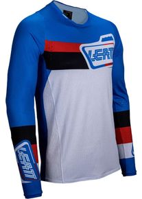 Leatt 4.5 Lite Pitboard Royal, jersey , color: Blue/Grey/Black/Red , size: L
