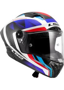 LS2 FF805 Thunder GP Aero Raute, full face helmet , color: Black/White/Blue/Red , size: M