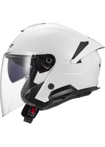 LS2 OF618 Verso II Solid, open face helmet , color: White , size: S