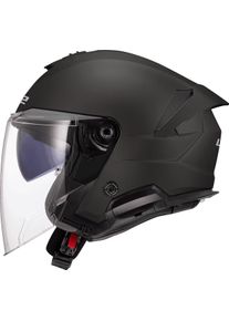 LS2 OF618 Verso II Solid, open face helmet , color: Matt-Black , size: 3XL