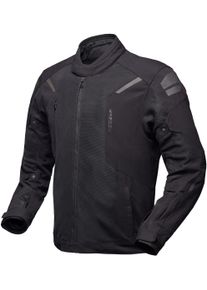 Modeka Khao Air II, textile jacket waterproof , color: Black , size: M