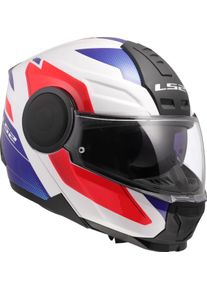 LS2 FF902 Scope II Duria, flip up helmet , color: White/Blue/Red , size: XL