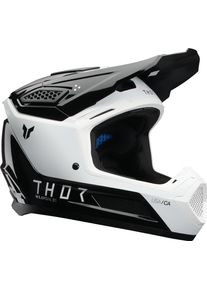 Thor Fleet Storm, motocross helmet , color: Black/White , size: XL