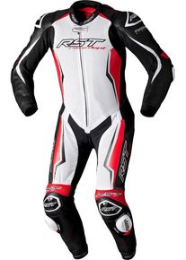 RST V4.1 Evo Kangaroo Airbag, leather suit 1pcs. , color: White/Red/Black , size: XXL