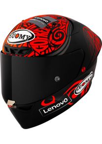 Suomy S1-XR GP Pecco Bagnaia Replica 2024, full face helmet , color: Matt Black/Red , size: M