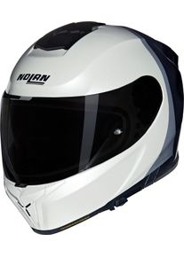 Nolan N80-8 Verniciatura Speciale 344, full face helmet , color: White/Black/Light Grey , size: M