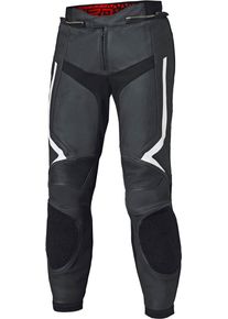 Held Street Rocket 4, leather pants perforated , color: Black/White , size: 56