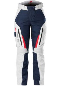 Furygan Killington, textile pants waterproof women , color: Dark Blue/Light Grey/Red , size: L