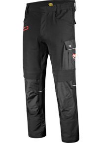 Diadora Utility Ducati Corse Performance, workwear pants , color: Black , size: S