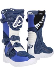 Acerbis X-Team, boots kids , color: Dark Blue/White , size: 35 EU