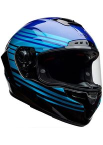 Bell Race Star DLX Flex Dash, full face helmet , color: Blue/Light Blue/Black , size: XL