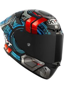 KYT TT-Revo Synchrotron, full face helmet , color: Black/Blue/Grey/Red , size: XXL