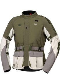 IXS Venture-STX 1.0, textile jacket waterproof , color: Olive/Light Grey/Grey , size: L