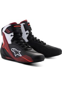 Alpinestars Faster 4, shoes , color: Black/White/Dark Red , size: 8 US