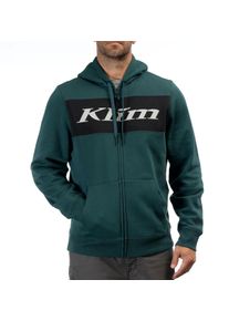 Klim Trailside, zip hoodie , color: Dark Green/Black/Light Grey , size: XXL