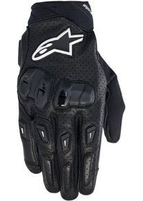 Alpinestars SP X 7, gloves , color: Black/White , size: XXL