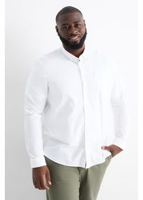 C&Amp;A Košile-regular fit-button-down, Bílé, Größe: 6XL