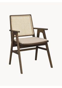 Rowico Home Sada 2 židlí Prestwick Hnědá Ø 60, výš. 88, hl. 63 cm