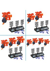 Elektronische Klappziele mit Nerf Microshot Han Solo