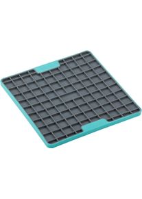 LickiMat Tuff Playdate Cat Futtermatte, 20x20cm, turquoise