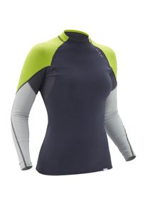 NRS Hydroskin Neoprenshirt Women LS - Dark Shadow, S