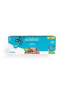 6x85g Schesir Complete Nutrition Filet v želé - tuňák