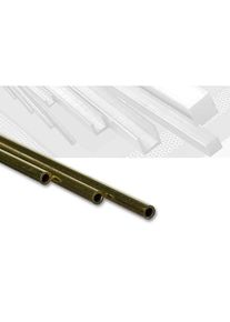 Messing Rundrohr ø außen 10,0 mm, innen 8,1 mm Länge 100