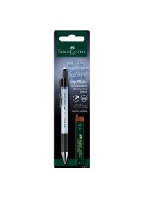 Druckbleistift GRIP MATIC sky blue 0,5 mm Set Faber-Castell