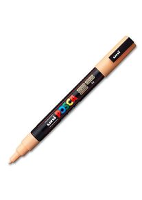 uni-ball POSCA Pigmentmarker PC-3M, hellorange Rundspitze,