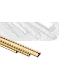 Messing T-Profil gefräst 3,0 x 3,0 mm Länge 100 cm,