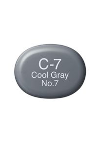 Copic Sketch C7 cool gray Layoutmarker mit Pinsel- und
