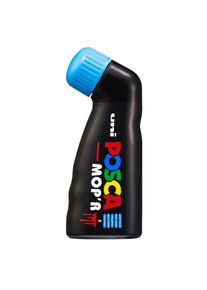 uni-ball POSCA Pigmentmarker MOP ́R, hellblau runde Stempelspitze,