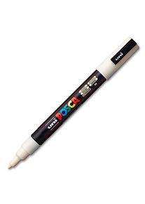 uni-ball POSCA Pigmentmarker PC-3M, elfenbein Rundspitze,