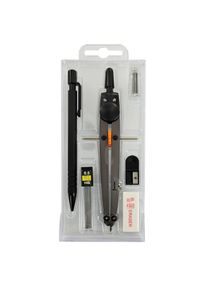Fachschulzirkel-Set ergo Zirkel 165 mm, Feinminenstift,